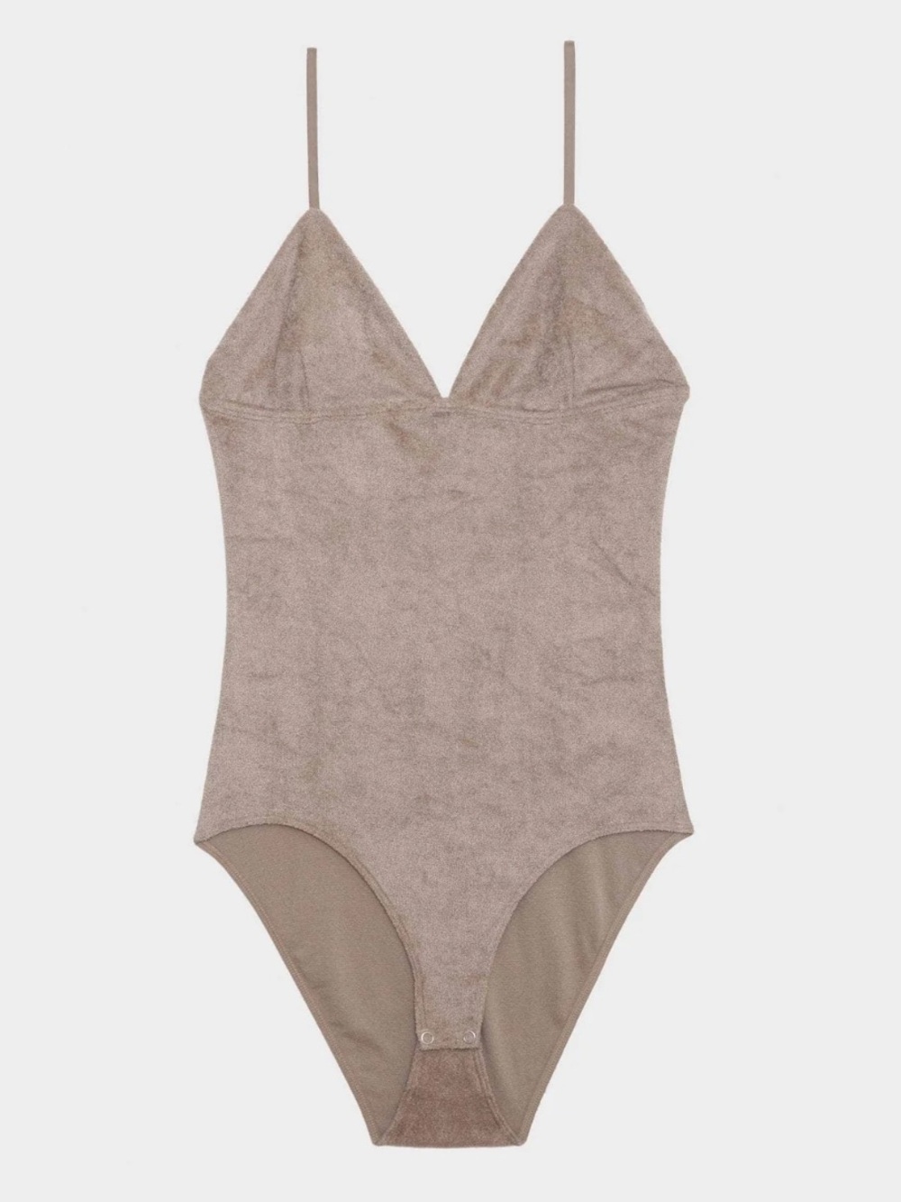 Baserange Ember Mississippi Body - Ecovero Velour Bodysuit Size L NWT!